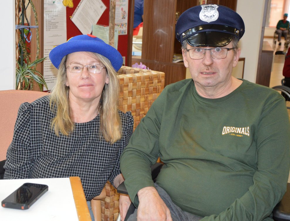 Auch ein "Polizist" waren bei unserer Feier dabei