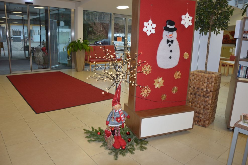 Schneemann Dekoration