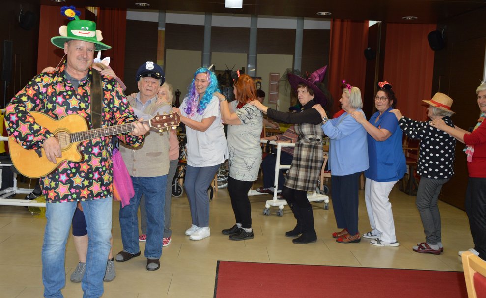 Die Polonaise geht los...