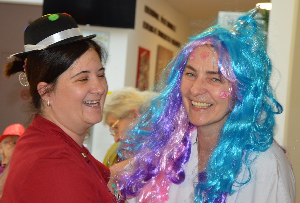 Lustig war´s auch für die MitarbeiterInnen